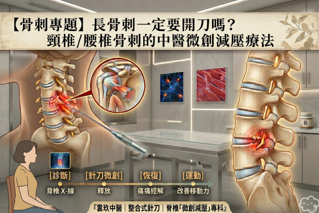 長骨刺一定要開刀嗎？