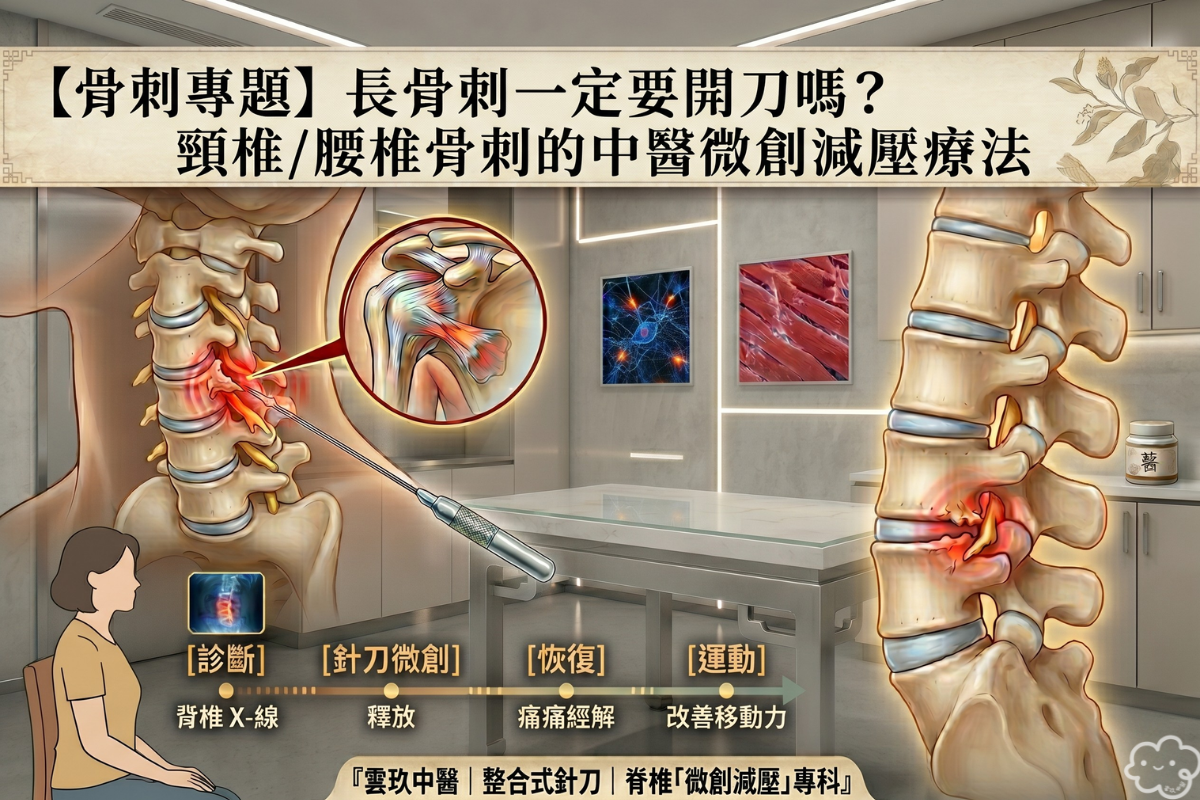 長骨刺一定要開刀嗎？